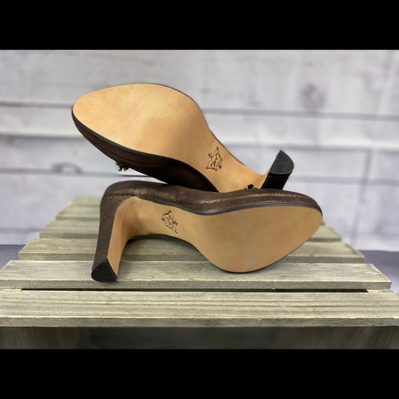 NWOB Miss Albright Specialty Copper w/Metal Accents Pumps - 9 US - Picture 9 of 10